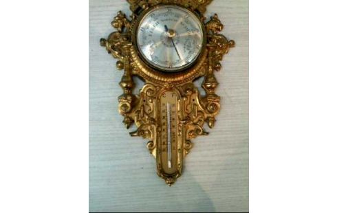 BAROMETER GOLDF. LOUIS-XVI-STIL STURM