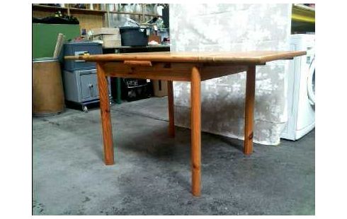 TISCH HOLZ KIEFER RECHTECKIG AUSZIEHBAR