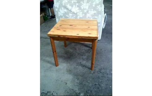 TISCH HOLZ KIEFER RECHTECKIG AUSZIEHBAR