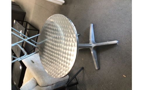 TABLE DE BISTRO INOX