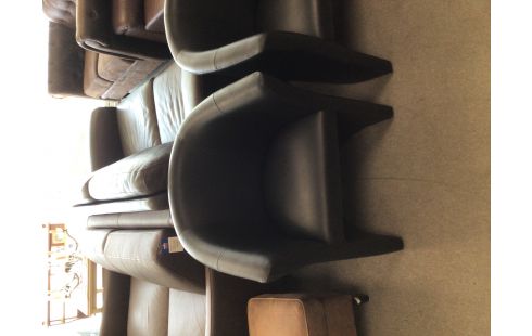 FAUTEUIL CLUB LOOK NOIR