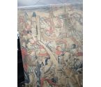 TAPISSERIE SCENE MÉDIÉVALE