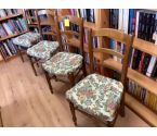4 CHAISES PAILLEES RUSTIQUE BOIS
