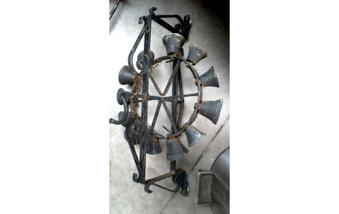 BEL KLOK IJZER ROTONDE MUURMODEL