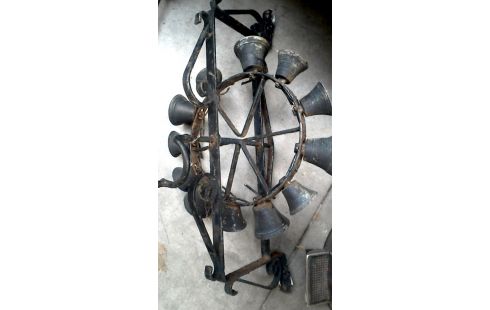 BEL KLOK IJZER ROTONDE MUURMODEL