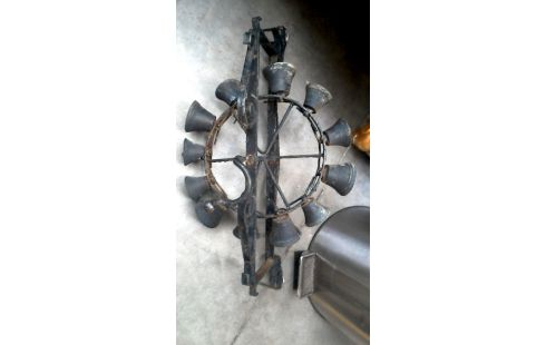 BEL KLOK IJZER ROTONDE MUURMODEL