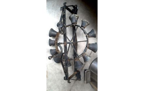 BEL KLOK IJZER ROTONDE MUURMODEL