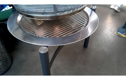 BARBECUE ROND INOX