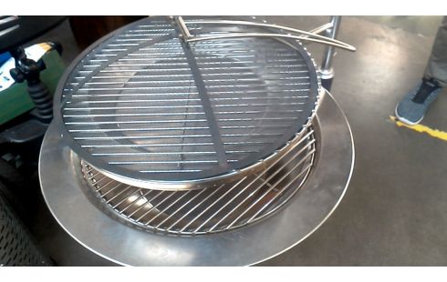 BARBECUE ROND INOX