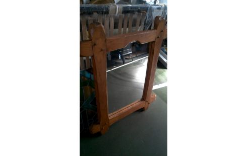 MIROIR RUSTIQUE MASSIF CHENE