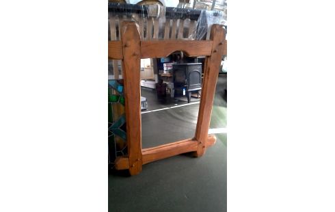 MIROIR RUSTIQUE MASSIF CHENE