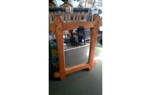 MIROIR RUSTIQUE MASSIF CHENE