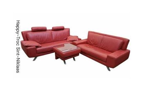 SALON ROUGE CUIR