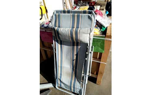 TRANSAT TISSU RAYÉ BLEU