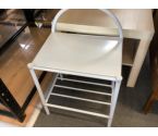 CHEVET METAL BLANC