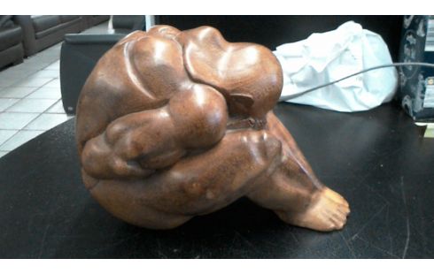 STATUETTE BOIS HOMME