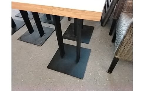 GUERIDON CHÊNE 50X50 STYLE INDUS