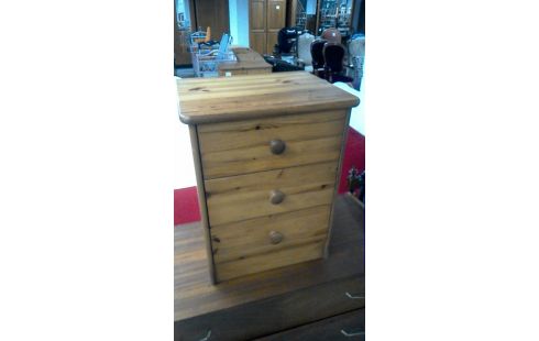 MEUBLE 3 TIROIRS PIN 