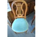 4 CHAISES STYLE LOUIS XVI