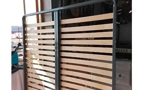 SOMMIER A LATTES 140X190 PIEDS OK RSV