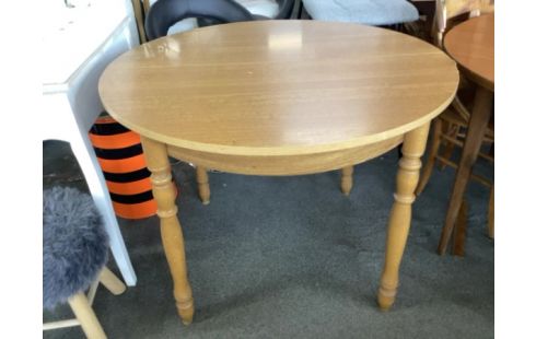 TABLE DE CUISINE RONDE 1 ALLONGE INTERIEURE