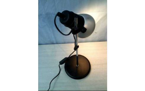 TISCHLAMPE METALL SCHWARZ SILBERF.