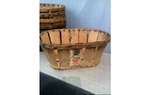 OBSTKORB HOLZ OVAL