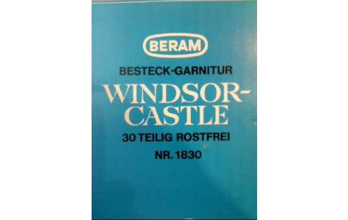BESTECKSET 30-TLG. <BERAM> WINDSOR CAST.