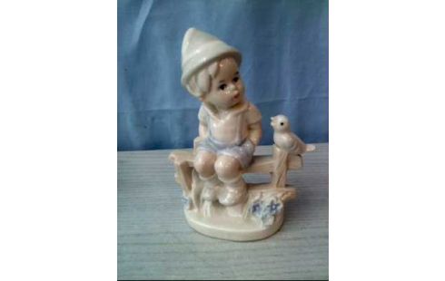 PORZELLANFIGUR 2ER-SET MÄDCHEN & JUNGE