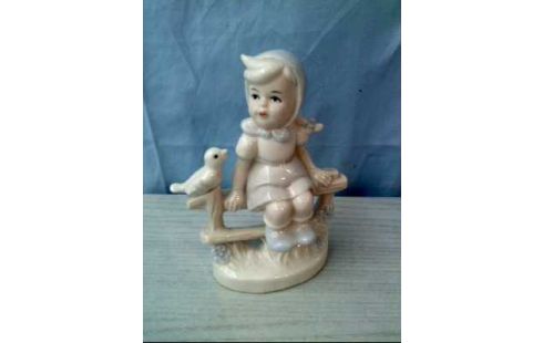 PORZELLANFIGUR 2ER-SET MÄDCHEN & JUNGE