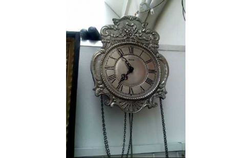 WANDUHR <HERMLE> PENDEL ZINNGEHÄUSE