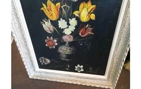CADRE BOUQUET DE FLEURS