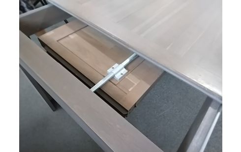 TABLE MODERNE 2 ALLONGES CROZATIER