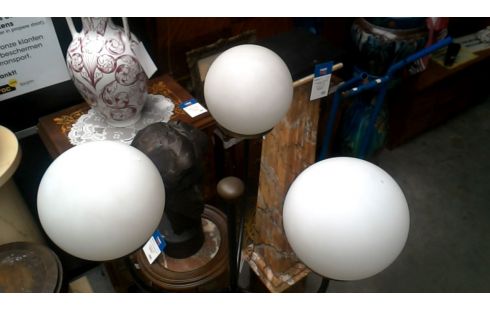 STEHLAMPE 1 SCHMIEDEEISEN KUPFER
