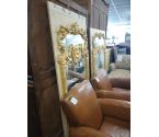 MIROIR DORE STYLE ROCAILLE