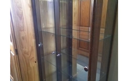 VITRINE 2P BOIS