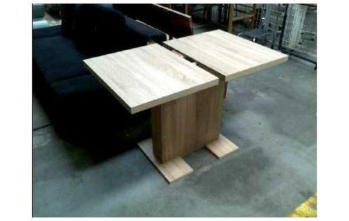 TISCH HOLZ FURNIERT AUSZIEHBAR EINFÜßIG