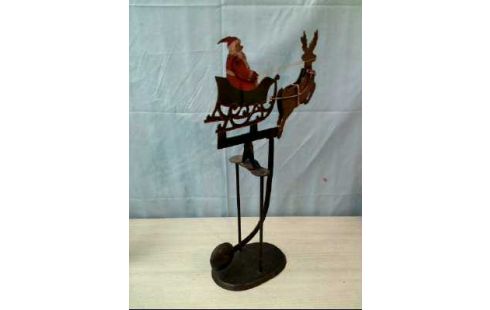 PENDELFIGUR METALL WEIHNACHTSMANN