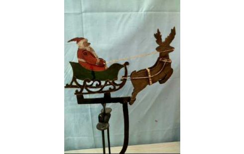 PENDELFIGUR METALL WEIHNACHTSMANN