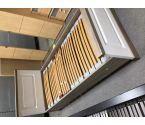 LIT 90X200 MODERNE BLANC SOMMIER