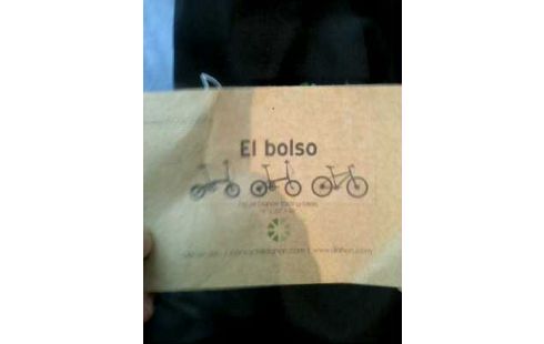 FAHRRADTASCHE <DAHON> FÜR KLAPPFAHR. SCHW.
