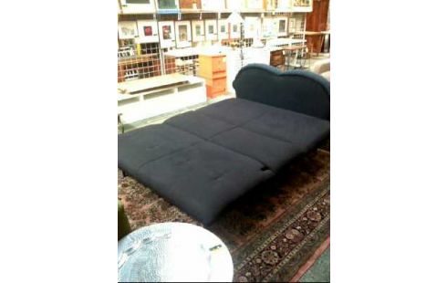 SCHLAFSOFA <BRÜHL> BLAU STOFF