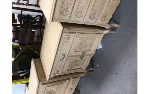 MEUBLE TV DECAPE STYLE LOUIS XV 1T 2P