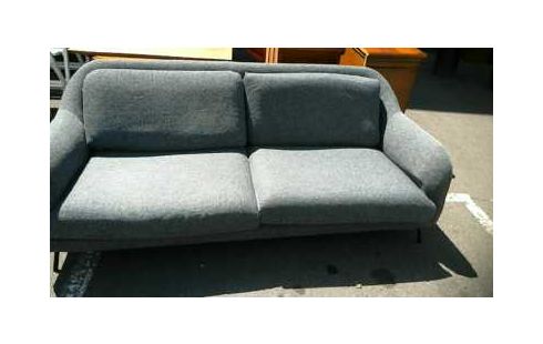 CANAPE TISSU GRIS 