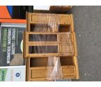 VITRINE 3 ÉLÉMENTS CHENE CLAIR
