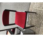 CHAISE NOIR BORDEAUX LOT DE 6