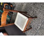CHAISE LOT DE 4 ASSISE BLANCHE