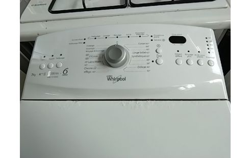 MACHINE A LAVER WHIRLPOOL VERTICAL 7 KG 1200T