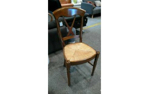 STUHL STROHGEFÜLLTE SITZFLÄCHE