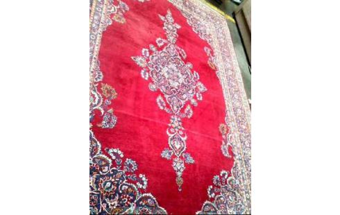 TEPPICH ORIENTALISCH ROT FLORAL VERZIERT